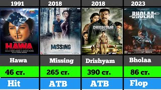 Tabu all movies list 19942023 Hit and flop  ajay devgan and tabu all movie list Upcomingbetu [upl. by Boardman]