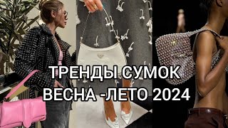 ТРЕНДЫ СУМОК ВЕСНА ЛЕТО 2024 [upl. by Arracat53]