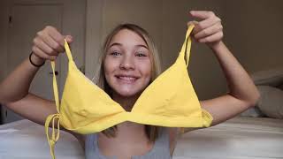 SHEKINI New Bikini Try on Collection 2019 Halia Beamer [upl. by Mahoney]