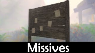 SKYRIM MOD QUICKIE 41  Missives [upl. by Eicak]