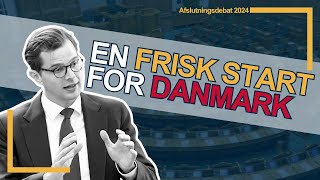 Derfor er der håb  Alex Vanopslagh  Folketinget [upl. by Akinit]