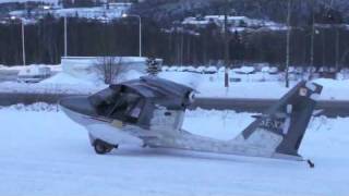 Cold start of LN3 Segull with Jabiru 2200 [upl. by Maury]