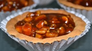 Tartelettes aux fruits secs et caramelتارتولات با الكرمال و الفواكه الجافة [upl. by Nager558]