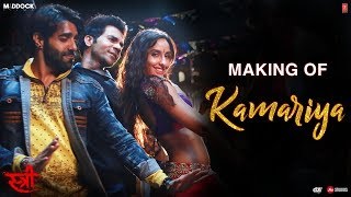 Making Of Kamariya Video  STREE  Nora Fatehi  Rajkummar Rao  Aastha Gill Divya Kumar [upl. by Tapes]