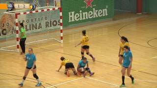 CAMPEONATO DE ESPAÑA CADETE FEMENINO DE BALONMANO SECTOR H BM ESTUDIANTES VS JUAN COMENIUS [upl. by Enyahs]