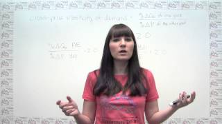 Microeconomics Practice Problem  Interpreting CrossPrice Elasticity of Demand [upl. by Scheld]