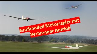 Großmodell Motorsegler ASK 14 mit Verbrenner [upl. by Donnelly]