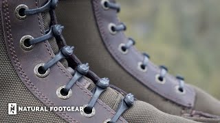 Hickies NoTie Laces Review  Natural Footgear [upl. by Lebezej56]