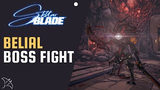 Belial Boss Fight  Stellar Blade [upl. by Kiley]