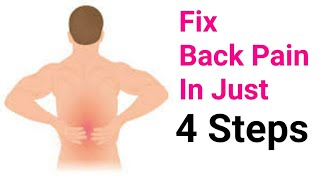 Lower Back Pain  4 Causes And Permanent Treatment  Dr Vivek [upl. by Nicholson666]