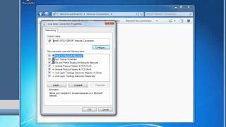 Windows 7 Manual TCPIP Configuration [upl. by Kallista]