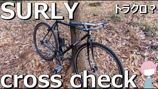 SURLY CROSS×CHECK トラクロ？グラベル？的仕様にしました [upl. by Hoxie]