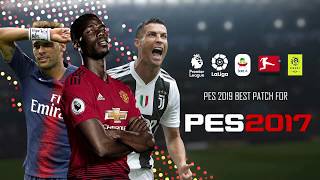 PES 2017  Best Patch 2019 With New Features  Download amp Install [upl. by Ayital]