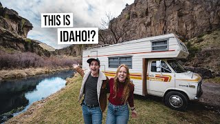 Incredible RV Camping in IDAHO  Top Road Trip Stops amp Trying World’s BEST Fish amp Chips [upl. by Lertsek403]