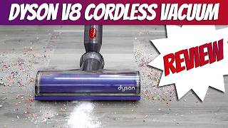 Dyson V8 Cordless Stick Vacuum Cleaner Review Best Cheapest Dyson To Buy [upl. by Eidnam755]