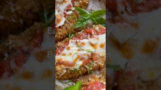 Healthy chicken Parmesan Full recipe tomatotomatoeca recipe homemade chicken dinner easy [upl. by Araec]