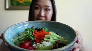 Albap Flying Fish Roe Korean Bibimbap [upl. by Schmidt555]