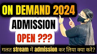 Nios on demand Admission open date  Nios Ode Seat Full   Nios on demand Admission process [upl. by Vitkun]