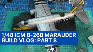 148 ICM B26B Marauder Build Series  Part 8 Weathering [upl. by Eppilihp]