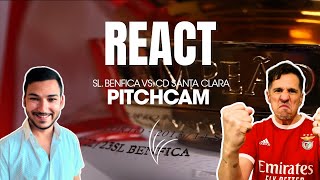 REACT  PITCHCAM SL BENFICA VS CD SANTA CLARA [upl. by Cia]