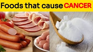 The Foods That Are ACTUALLY CAUSING CANCER [upl. by Eenafets858]