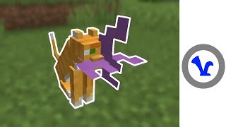 Flerken Alien Cat  In Minecraft [upl. by Annahsat277]