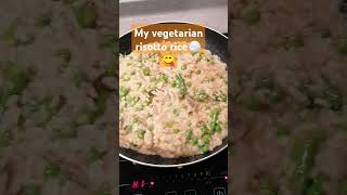 My vegetarian risotto rice food trending viral youtube subscribe satisfying asmr [upl. by Mcroberts]