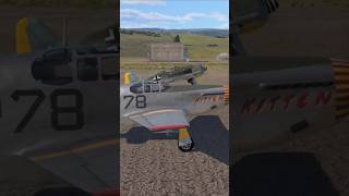 Two sides one story Legends in their own rights a P51C Mustang and Fw190 take off [upl. by Novyad]