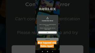 What Happened With Roblox Again 😱 [upl. by Norman930]