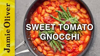 ONE Pan Tomato Gnocchi  Jamie Oliver [upl. by Lichtenfeld]