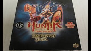 Unboxing A Huntik Legendary Saga Booster Box [upl. by Latini768]