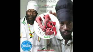 Vicksmoka  Capleton VS SizzlaFiyah Juggling Part 2 Dancehall War Mix Preview [upl. by Welcher]