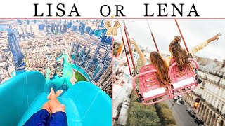 LISA OR LENA 💖 57 SUMMER TIME ✈ ⛱ ⛵️ 🌈 [upl. by Essila]