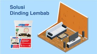 Tutorial Cara Aplikasi HYDROSTOP Solusi Dinding Lembab [upl. by Lydnek]