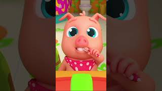 No No A La Hora De Dormir Canción Divertida Para Niños shorts reels funny animation cartoon [upl. by Adnak139]