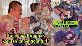 ITING amp UMI NURUL DI LILIT KALUNG BUNGA ‼️BAPA HAJAT amp IBU HAJAT NGASIH ITING KEJUTAN BANYAK BANGET [upl. by Ungley995]