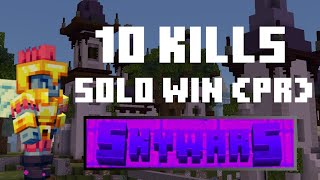 Skywars 10 Kill Solo Victory PB Hive skywars [upl. by Doughman]