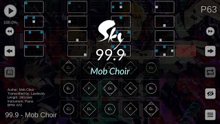 999 by Mob Choir Mob Psycho 100 ll OP 2  Sky CoTL Sheet [upl. by Yates976]