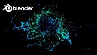 How to Create Abstract Particles in Blender 283 [upl. by Ayeka]