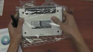 UNBOXING TLWR941ND Router Inalambrico TPLink 300Mbps 80211N MIMO [upl. by Akimik]