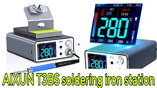 Aixun T3BS Soldering Iron Station With Bit  Soldering Iron Station  LohiaTelecom [upl. by Isadora]