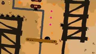 locoroco 2 stage 24 BuiBui Fort 3 all fruits [upl. by Topliffe424]