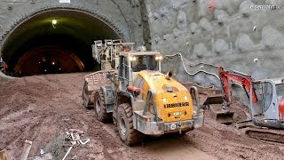 Baubeginn SBahn Tunnel Rosenstein Stuttgart 21 [upl. by Ddahc]