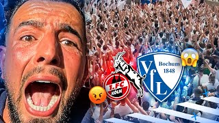 RESPEKTLOS 🤬  1FC Köln vs VfL Bochum  Stadion Vlog [upl. by Dorothee925]