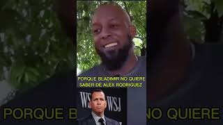 PORQUE VLADIMIR GUERRERO NO QUIERE SABER DE ALEX RODRÍGUEZ [upl. by Lenes654]