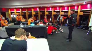 Peter Laviolette pregame speech  WC 2012 [upl. by Ydnal]