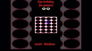 eye training level medium  gamers  eye bgmi gamer [upl. by Nolahc]