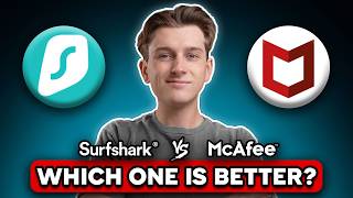 Surfshark vs McAfee Which VPN is Better [upl. by Koblick]