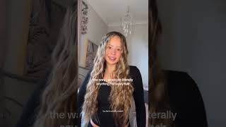 wavy hair over straight hair any day🥲🥲 wavyhair [upl. by Arorua]