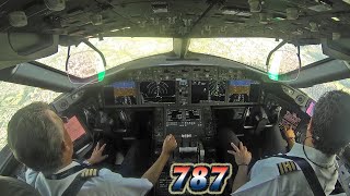 AM003 Dreamliner to Paris COCKPIT 787 [upl. by Sellig]